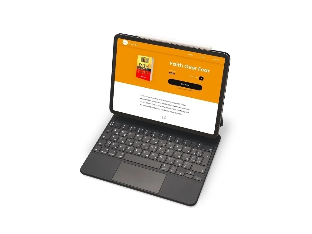 E-book Commerce & Paystack Checkout — portfolio screen 3