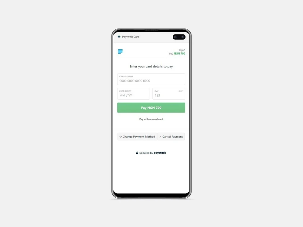 E-book Commerce & Paystack Checkout — portfolio screen 4