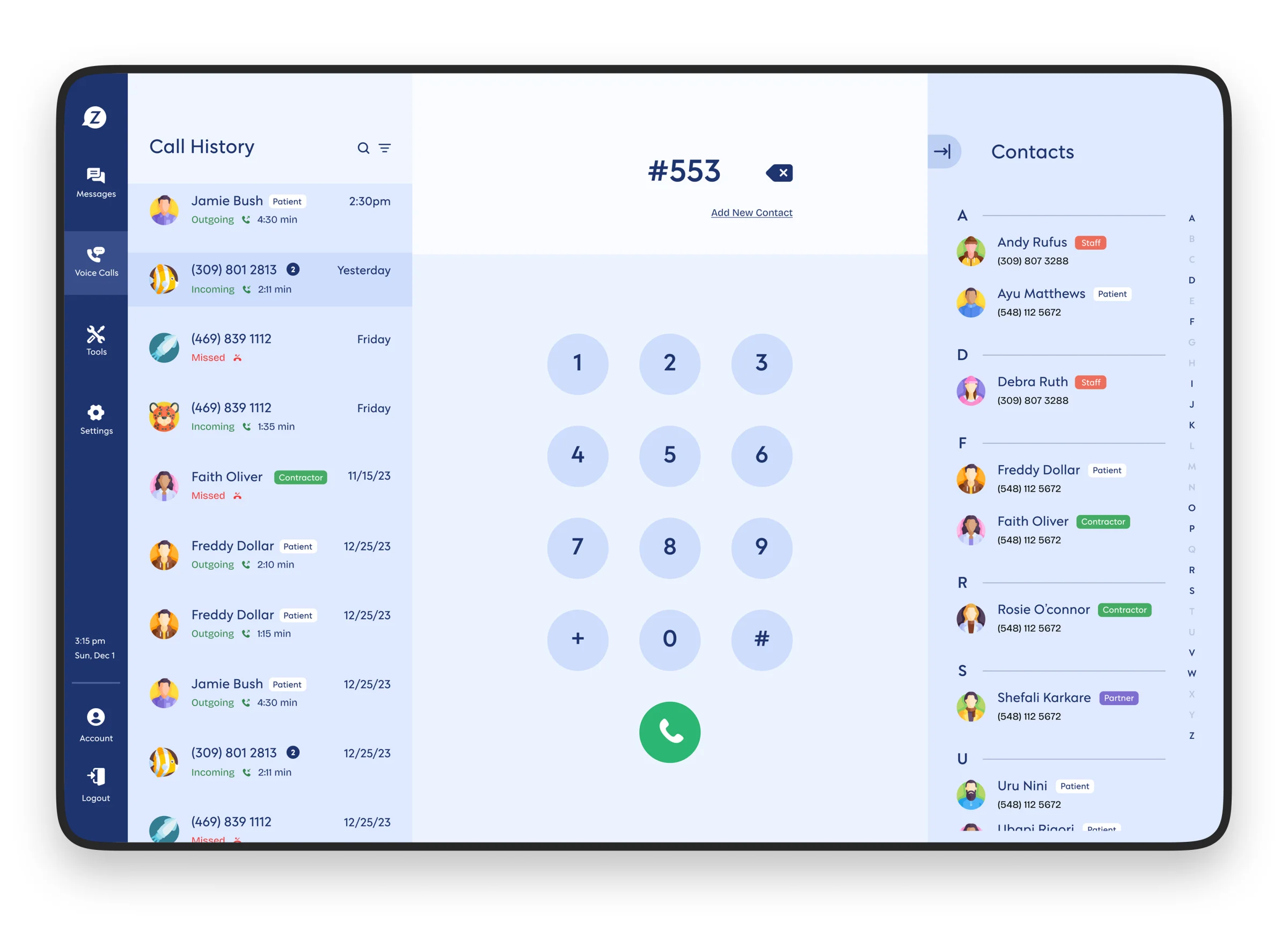 Zelohub — Healthcare Communication SaaS — portfolio screen 6