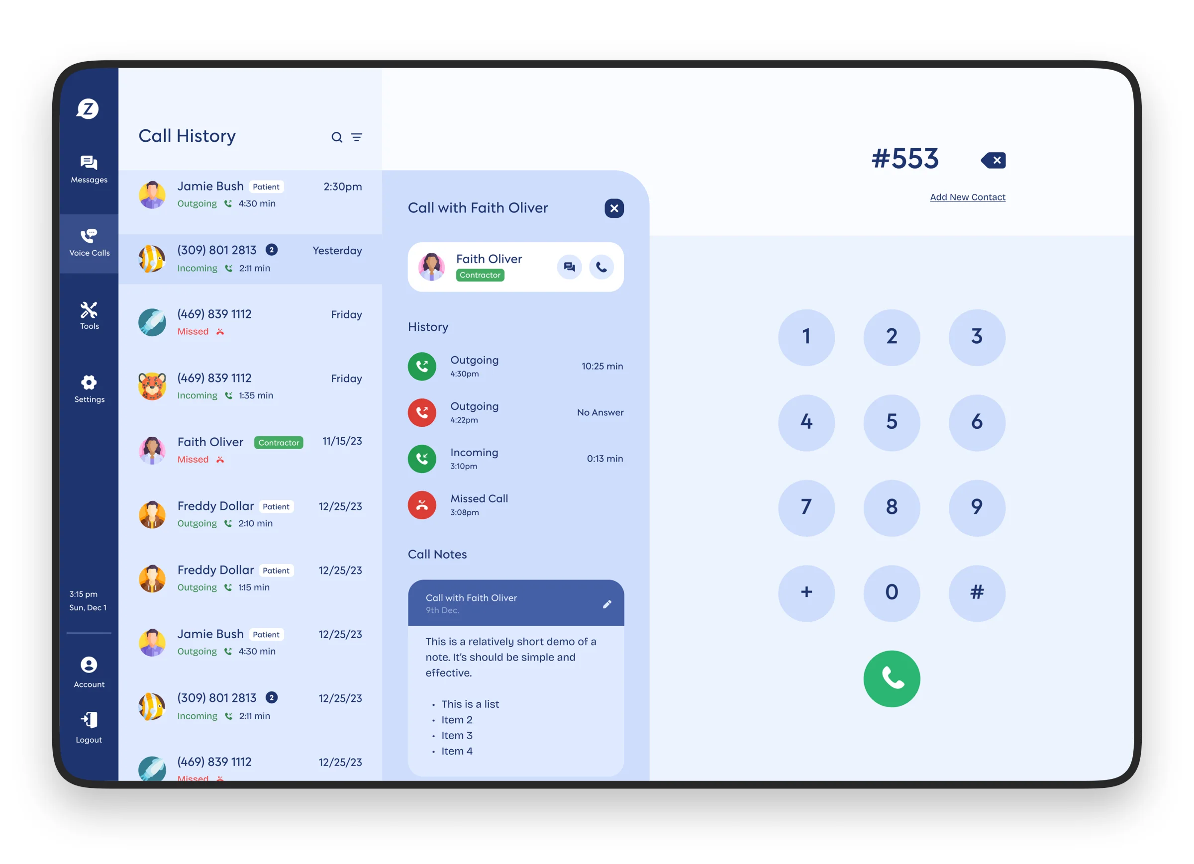 Zelohub — Healthcare Communication SaaS — portfolio screen 7