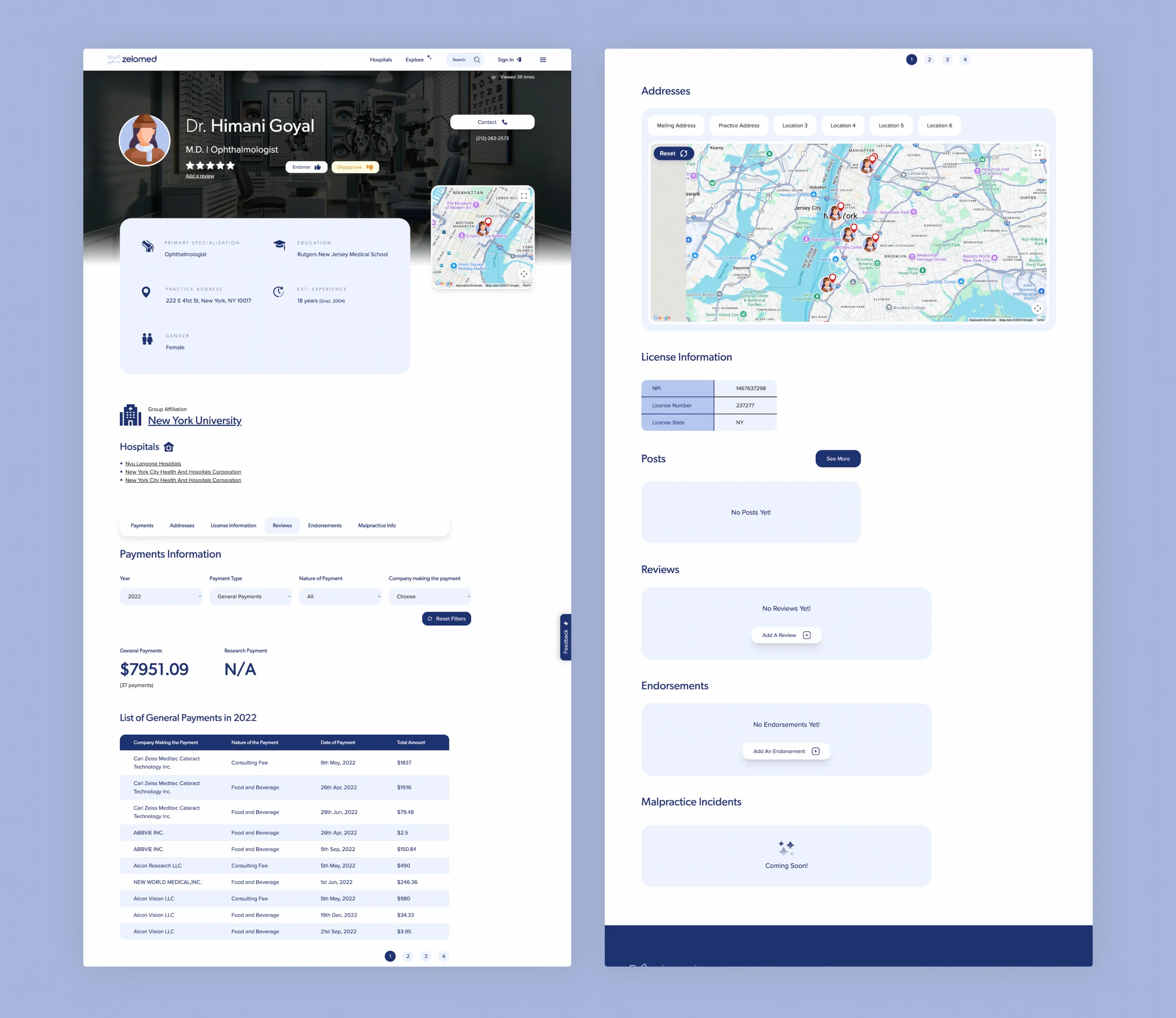 Healthcare Provider Discovery Platform — portfolio screen 3