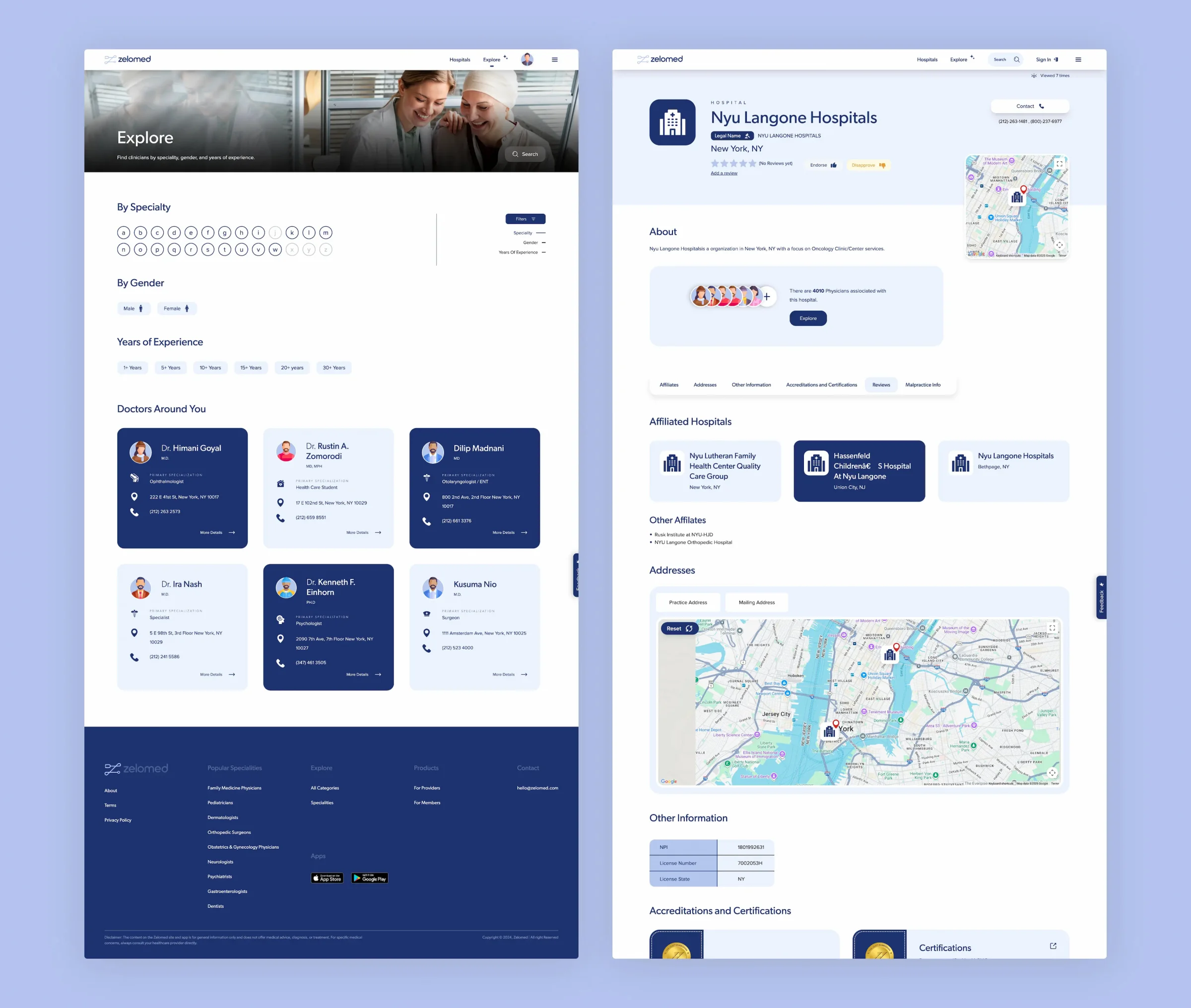Healthcare Provider Discovery Platform — portfolio screen 6