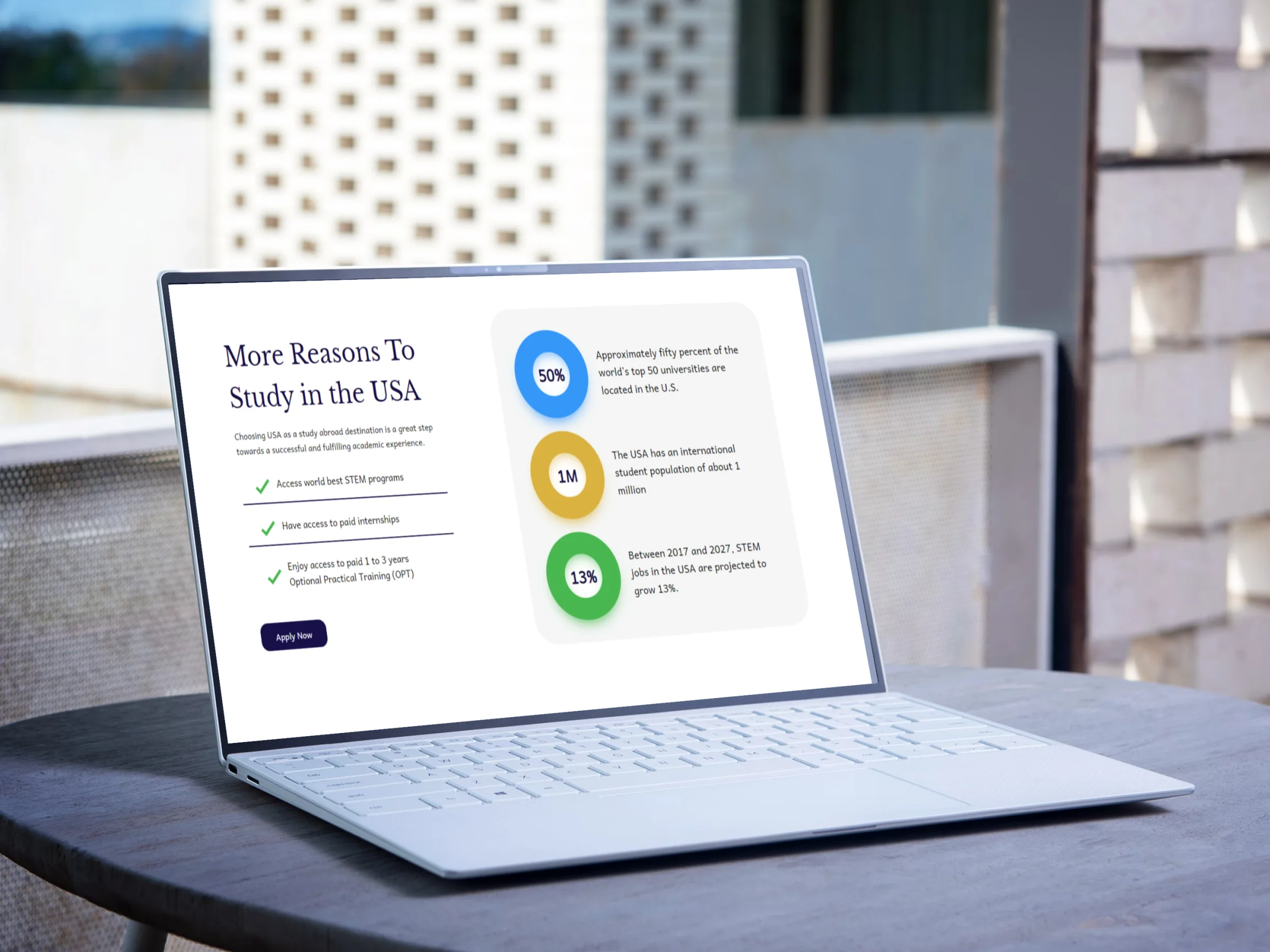 Windsor — Study Abroad Application Website — portfolio screen 4